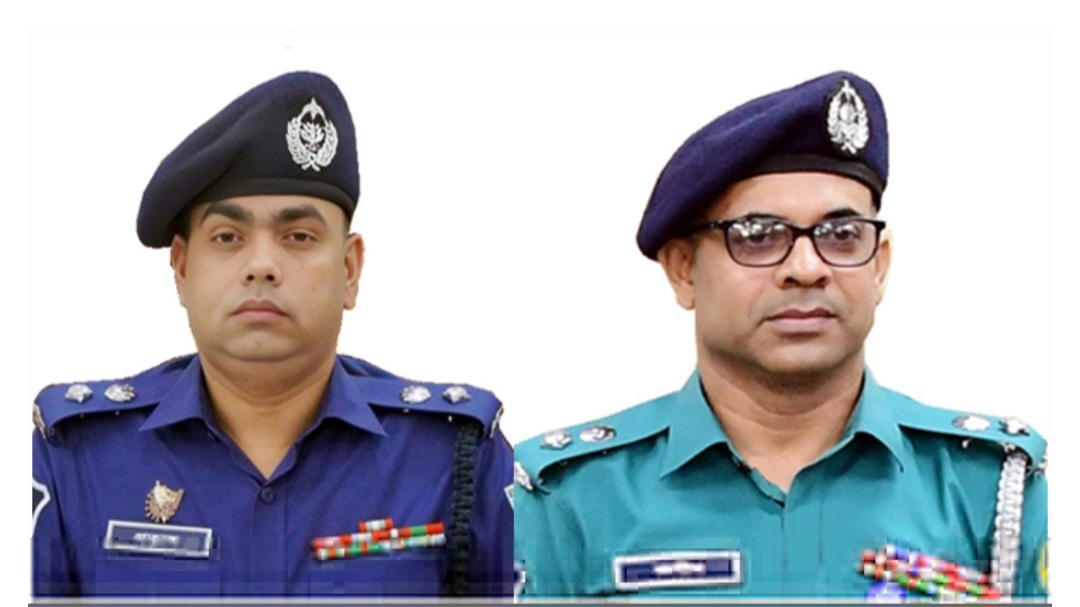 নারায়নগঞ্জের নতুন পুলিশ সুপার জসিম উদ্দিন, প্রত্যুষ কুমার সিআইডিতে বদলি