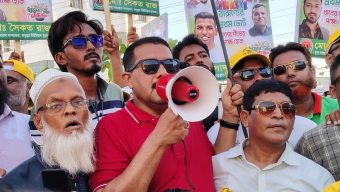 প্রতিষ্ঠাবার্ষিকী উপলক্ষে ফতুল্লা থানা বিএনপির বর্ণাঢ্য র‍্যালি