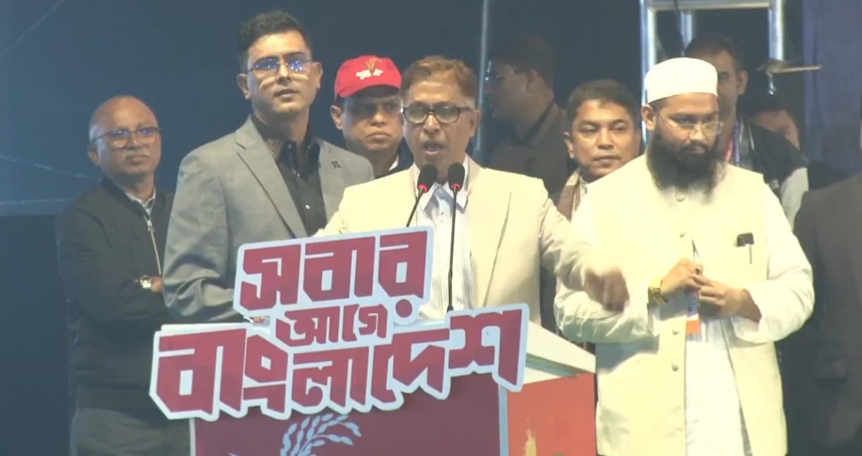 নতুন বাংলাদেশের স্বপ্ন পূরণে তারেক রহমানকে নারায়নগঞ্জের ৫টি আসন উপহার দিব : মামুন মাহমুদ